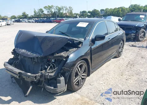 2016 Honda Accord Sport from USA, damaged, VIN 1HGCR2F54GA137613